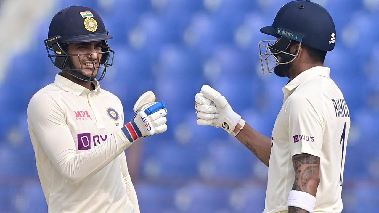 Openers take India to 36/0 at lunch as Kuldeep takes five; Bangladesh all out for 150